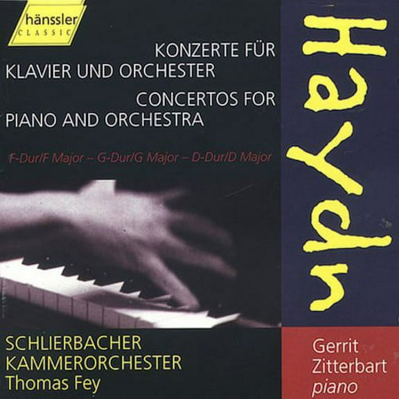 Gerrit Zitterbart - Concertos for Piano & Orchestra - Music & Performance - CD