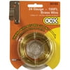 Ook Picture Hanging Wire, Brass Wire, 24 Gauge, 100 ft.