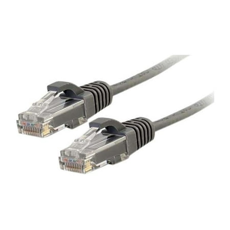UPC: 0757120010876 | C2G 01087 Cat6 Cable – Snagless Unshielded Slim Ethernet Network Patch Cable  Gray (2 Feet  0.60 Meters)