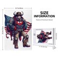 thumbnail image 4 of Naloa Cool Patriotic Buffalo Cowboy Custom Puzzles Personalized Puzzle 1000 Pieces from Photo Custom Jigsaw Puzzle for Wedding, Graduation, (29.5×19.7in, Vertical), 4 of 9