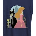 thumbnail image 3 of Disney Princess - Malifecent And Sleeping Beauty  - Women's Short Sleeve Graphic T-Shirt, 3 of 5