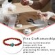 thumbnail image 3 of Guardurnaity de tortuga , pulseras de amistad de piedra Natural elástica exquisita ajustable, regalos para mejores amigos para mujeres y hombres Ropa, zapatos y accesorios Miscelánea, 3 of 6