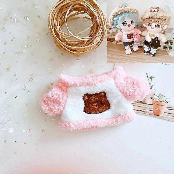Muñeca de peluche súper linda para vestir a una niña, figura humana realista de peluche, vestido de novia, juguetes para parejas, muñeca ídolo con imagen para niños y niñas, solo tela, sin muñeca, t
