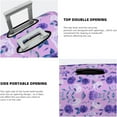 thumbnail image 4 of Violet Luggage Cover Washable Elasticated Luggage Covers for Suitcase tsa Approved Stylish Dust and Scratch Resistant Luggage Case Protector for Kids and Adults -, 4 of 6