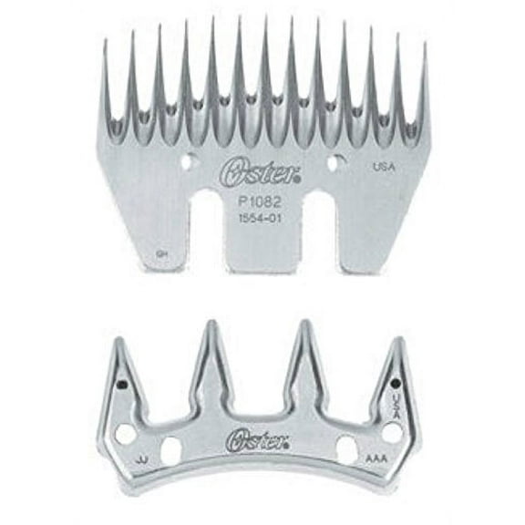 Oster Combo Set Blades 13 Tooth Arizona Thin & 4 Point Wide Cutter