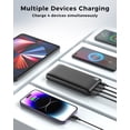 Portable Charger Power Bank External Battery Pack 27,000mAh Capacity for Cell Phones
