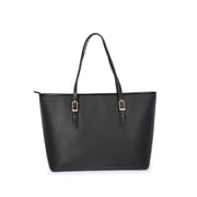 Fiorelli Womens Savannah Tote Handbag with Detachable Pouch, Black