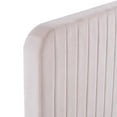 thumbnail image 4 of Modway Celine Channel Tufted Performance Velvet King Platform Bed in Pink, 4 of 8