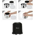 thumbnail image 5 of Magic Chef MER-IR600W Electric Mini Induction Multi Cooker Hot Pot Portable Outdoor Camping Stainless Steel Electric Travel Cooker 220V Voltage White 6" 2.64 Ib, 5 of 8