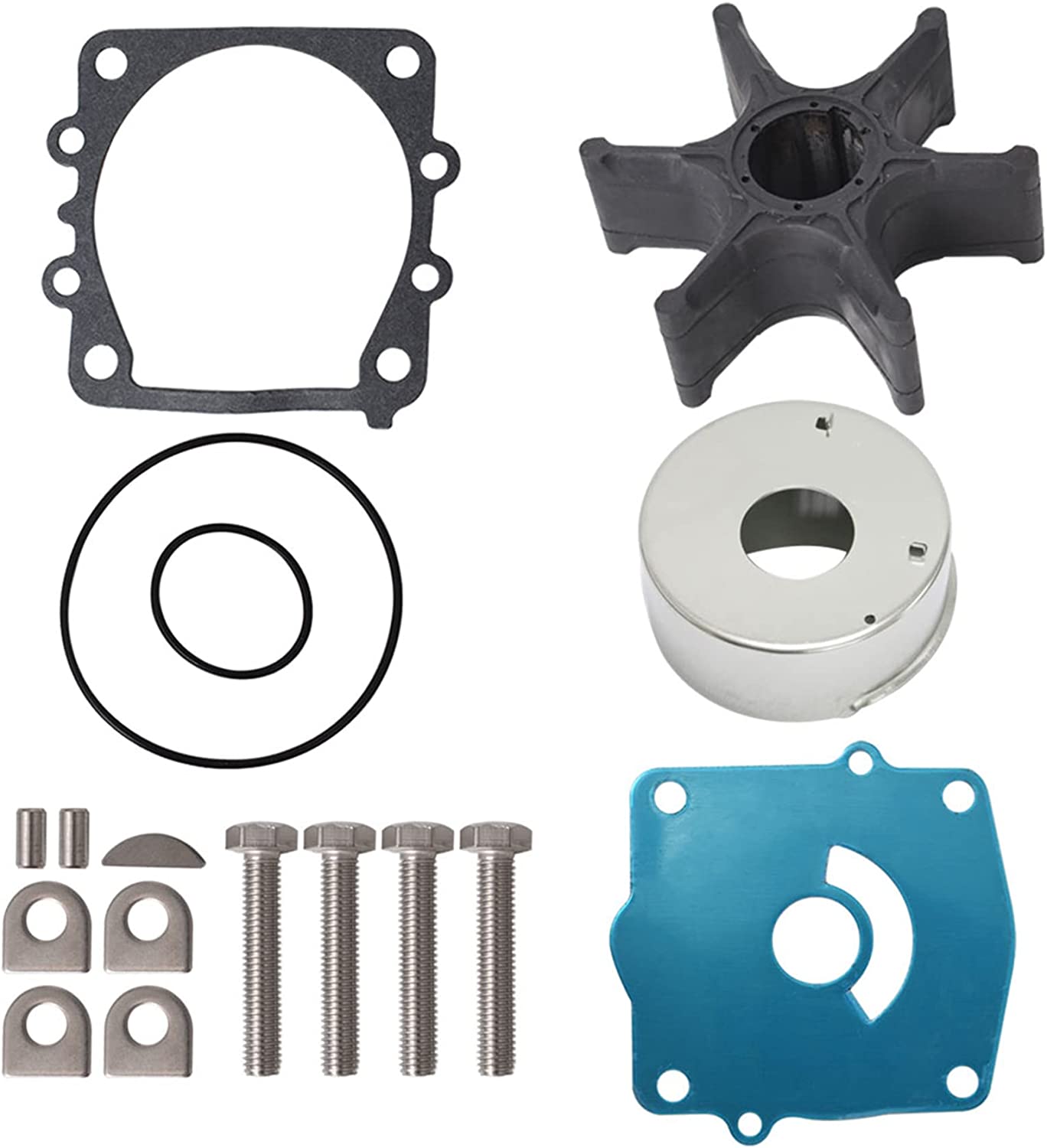 Yamaha OEM Water Pump Repair Kit – F115 2002+ | 68V-W0078-00-00, Genuine Yamaha