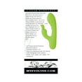 thumbnail image 6 of Evolved Brat Bunny Rechargeable Silicone Rabbit Vibrator, Green, 6 of 10
