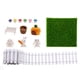 thumbnail image 2 of Estatuilla de Animales de Plástico Kits de Adornos de Jardín Decoración de Suministros de Paisaje, 2 of 9