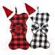 thumbnail image 2 of A Cuadros Con Forma De Hueso, Calcetines Navideños A Cuadros, Bolsa De Regalo Para Árbol De Navidad, Chimenea, Ventanas sonducket HA042028-01, 2 of 6