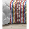 thumbnail image 3 of Watermelon Down Alternative Comforter, Hand Drawn Doodles of Juicy Fruit Slices, Microfiber Quilt for All Season, 5 Sizes, Coral Olive Green, by Ambesonne, 3 of 3