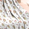 thumbnail image 2 of White Fairy Cottage Princess Pattern Blanket,Comfortable Soft Lamb Wool Throw Blanket,All Season,Warm Lightweight Blankets for Sofa Bed Couch Living Room Chair,50"x60", 2 of 4