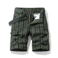 thumbnail image 2 of AXXD Mens Workout Shorts Plus Size Cargo Shorts Multi-Pockets Relaxed Summer Beach Shorts New Arrival, 2 of 4