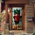 thumbnail image 4 of zhangmingg Rideau de Bannière de Porte pour Célébration Saisonnière Intérieure et Extérieure Fête Maison, 4 of 6