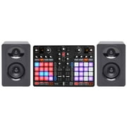 Hercules P32 DJ USB MIDI Mixing DJ Controller Interface+32-Pads+Monitor Speakers