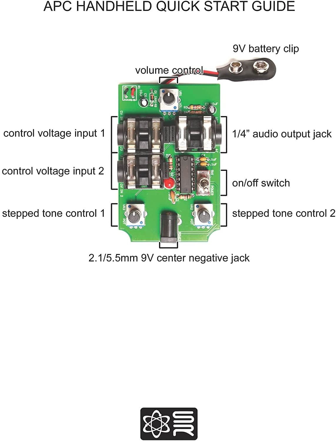 Synthrotek APC Handheld DIY Kit - Atari Punk Console