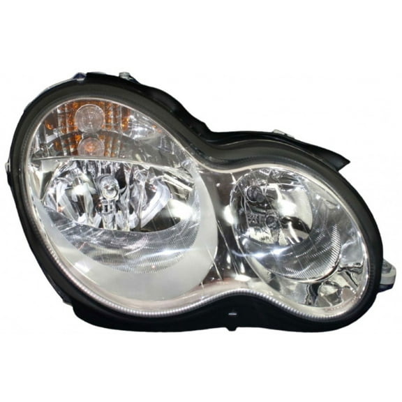 For Mercedes-Benz C240 Headlight Assembly 2005 2006 2007 Passenger Side-For MB2503148 (Vehicle Trim: Sedan ; Wagon)