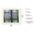 thumbnail image 2 of View of Arles France Flowering Orchards - From an Original Color Painting by Vincent Van Gogh c.1889 - Fine Art Matte Paper Print (Unframed) 16x20in, 2 of 4