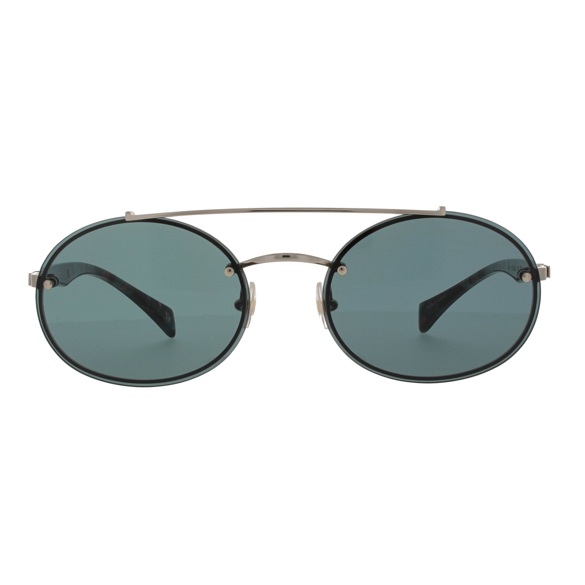 Yohji Yamamoto 7001-900 Gun Metal / Green Lens Sunglasses Yohji Yamamoto Sunglasses for Men for sale - eBay main image 4