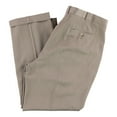 thumbnail image 2 of Perry Ellis Mens Heathered Dress Pants Slacks, Brown, 40W x 30L, 2 of 2