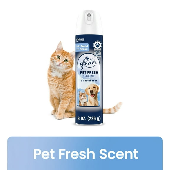 Glade Air Freshener Room Spray, Pet Fresh Scent, Pet Odor-Fighting, 8 oz