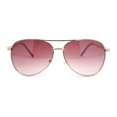 thumbnail image 2 of Womens Rhinestone Bling Heart Jewel Diva Metal Rim Pilot Sunglasses Gold - Burgundy, 2 of 4