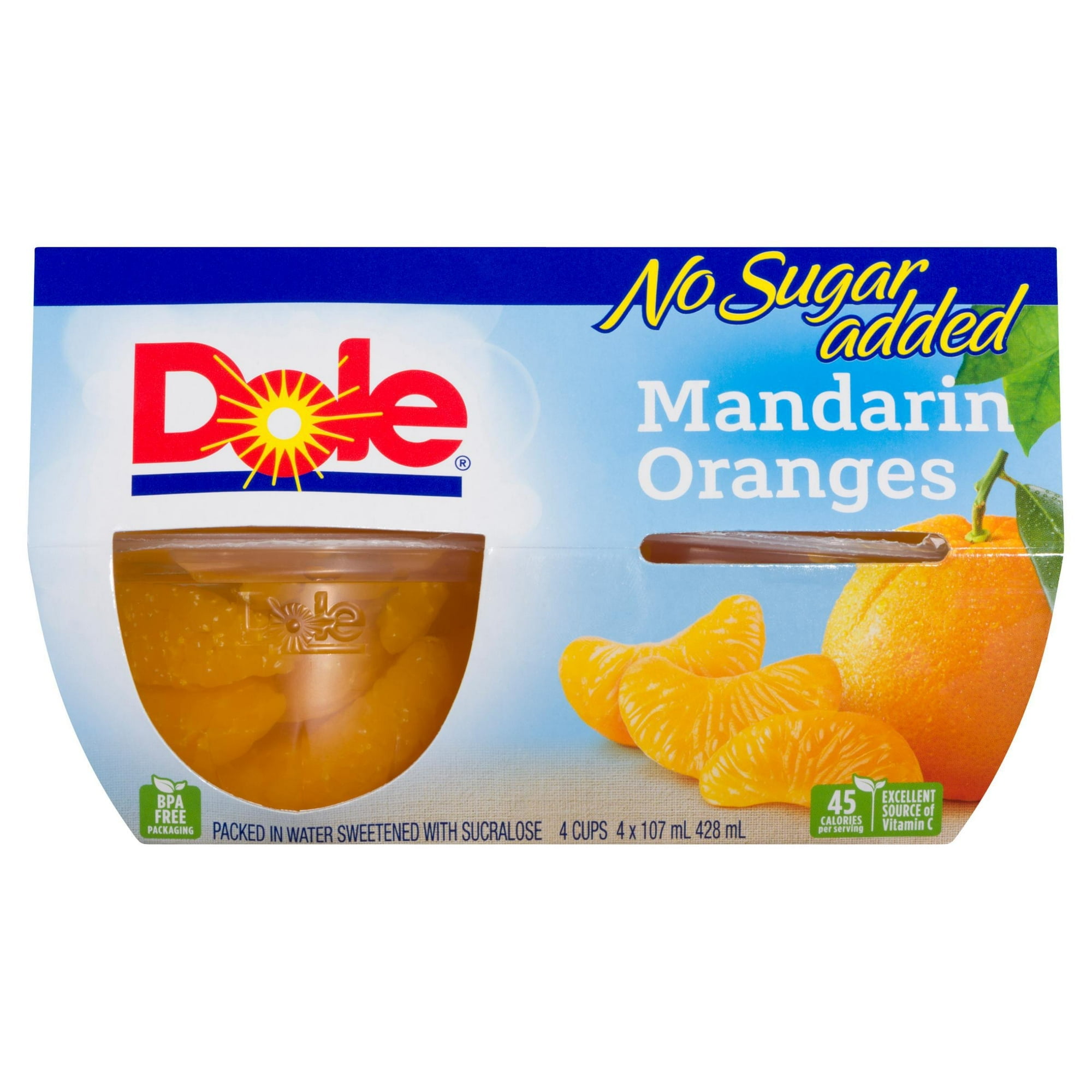 Mandarines dans de l'eau de Dole