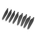 thumbnail image 1 of 6030F Propeller, Plastic Material Double Sided Stripes 75x17mm Compact Shape Drone Propellers  for Replacement Orange Tip,Silver Tip, 1 of 7