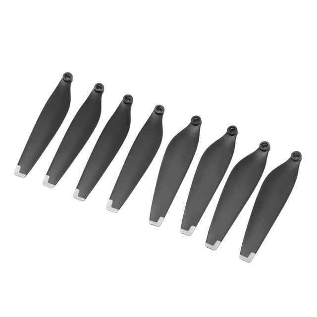 6030F Propeller, Plastic Material Double Sided Stripes 75x17mm Compact Shape Drone Propellers for Replacement Orange Tip,Silver Tip