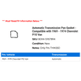 thumbnail image 2 of Automatic Transmission Pan Gasket - Compatible with 1969 - 1974 Chevy P10 Van 1970 1971 1972 1973, 2 of 2