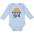 thumbnail image 3 of Inktastic Basketball Girl Sports Gift Girls Long Sleeve Baby Bodysuit, 3 of 5
