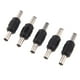 thumbnail image 1 of 5 Pedazos Del Varón De 5.5mmx2.1mm Al Conector Del De La Corriente Continua Del Enchufe Masculino De 5.5mmx2.1mm Baoblaze Adaptador de corriente DC, 1 of 8