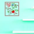 thumbnail image 1 of Custom Decals Thank You For Helping Me Grow Love Wall Art Size: 16 X 16 Inches Color: Multi, 1 of 1