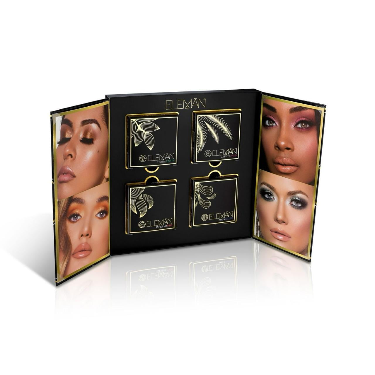 Eleman Terra warm Eyeshadow Palette - Ultra Rich Pigmented Matte, Metallic, Shimmer And Satin Shades - Vegan And Cruelty-Free Ingredients