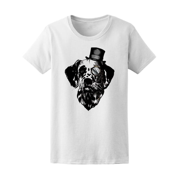 Dalmatian Wearing Hat Tee Men's -Image by Shutterstock