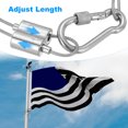 thumbnail image 3 of Uxcell 1 Pcs Flagpole Retainer Ring Flag Pole Accessories Flagpole Gray, 3 of 6