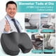thumbnail image 2 of Cojin para Asiento Oficina, Dona para Sentarse Elimina Hemorroides, 7.5CM Espuma Viscoelástica Soporte, Cojin Silla para Coxis y Ciatica Lumbar, 2 of 8
