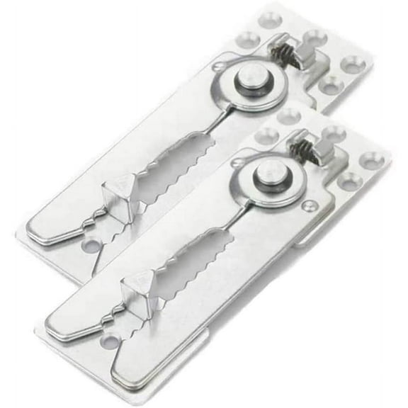 SONGAU 2 Pack Sectional Couch Connector Screws, Heavy Duty Sofa Connectors for Sectionals, Couch Clamps to Make Sectional Stay, Multi-Card Design Furniture Connectors