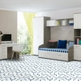 thumbnail image 2 of Achim Retro 12x12 Self Adhesive Vinyl Floor Tile - Geo Puzzle - 20 Tiles/20 sq. ft., 2 of 5