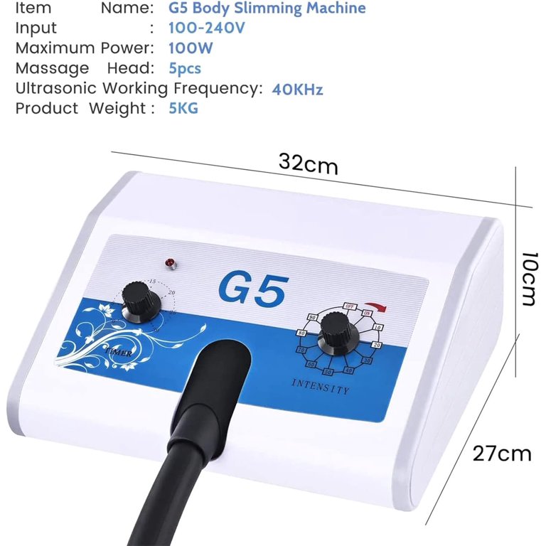 g5 vibrating body massager Aorsher G5 Cellulite Massager, High Frequency Vibration Machine for Fat  Burning & Body Slimming, 5 Massage Heads for Legs, Arms, Waist & Buttocks,  Handheld Massager for Cellulite Reduction & Toning