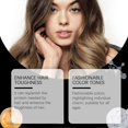 thumbnail image 4 of Hair Dye Shampoo Light Brown 200ml, Instant Grey Coverage with Natural Plant Formula, Nourishing Color, 4 of 4