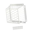 thumbnail image 5 of kowaku Dryer Vent Bathroom Exhaust Ventilation High Performance Wear Resistant Accessories Exhaust Fan Cover for Outside White, 5 of 7