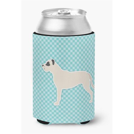 

Dogo Argentino Checkerboard Blue Can or Bottle Hugger