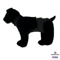 thumbnail image 2 of Barkertime Charcoal Gray Escape-Proof Washable Dog Diaper Overall - Made in USA, 2 of 6