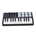 thumbnail image 3 of WORLDE Panda MINI Controlador de teclado MIDI USB ultraportátil de 25 teclas 8 almohadillas de dispa WORLDE Controlador MIDI, 3 of 7
