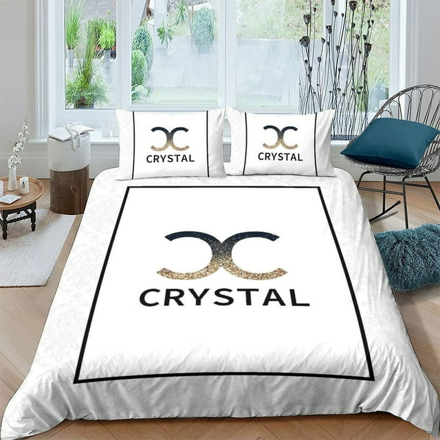 Home Bedding Cover Set Luxury Pattern Duvet Cover Quilt Cover Set Bed Gift Designable,King (90"x104")