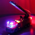 thumbnail image 5 of BESTSKY Extra Large Fire Truck Toys for Boys Girls with Ladder, Lights, Realistic Sirens & Sounds, Big Firetruck Toy for Toddlers 3+, Christmas Birthday Gift, 5 of 7